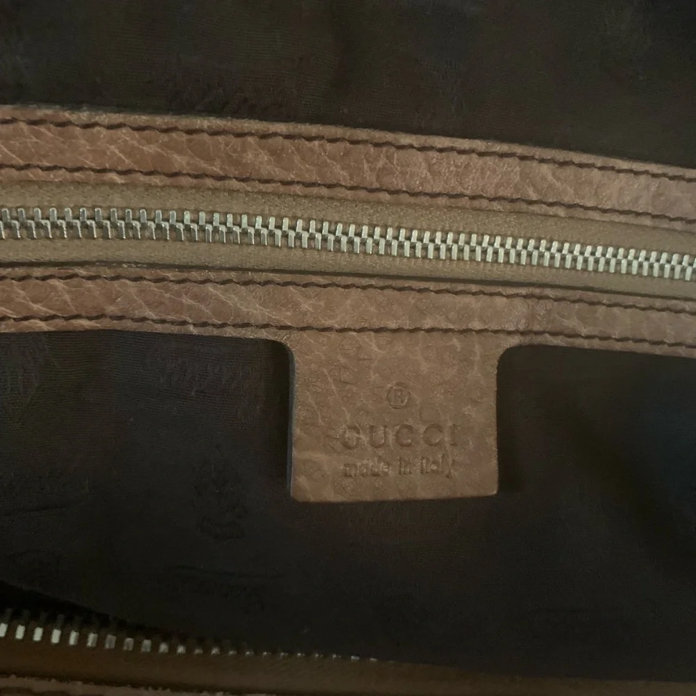 Gucci Bamboo Bag in Brown Leather XL - Picture 7 of 15